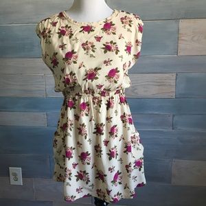 {Forever 21} Flowered Dress